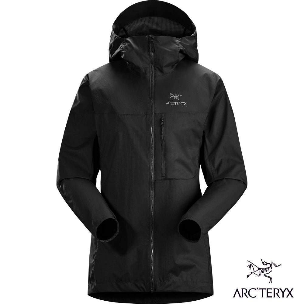 Arcteryx 始祖鳥女Squamish 風衣外套黑- PChome 24h購物