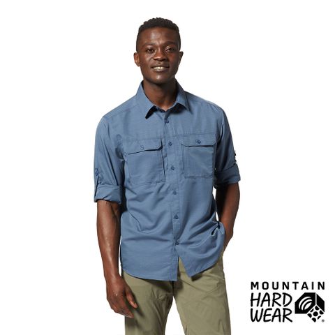 【Mountain Hardwear】Canyon Long Sleeve Shirt Men 機能健行長袖襯衫 鋅色 男款 #2104101