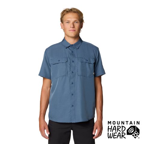 【Mountain Hardwear】Canyon Short Sleeve Men 機能防曬短袖襯衫 鋅色 男款 #211023