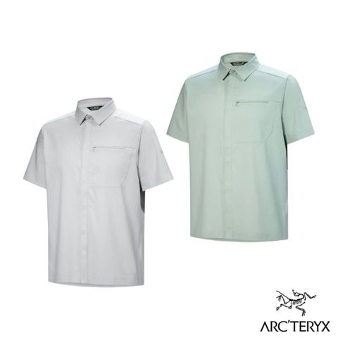Arcteryx 始祖鳥 男 Skyline 抗UV彈性防皺快乾短袖襯衫.排汗上衣.休閒衫/UPF50+防晒.吸濕排汗/X000007436