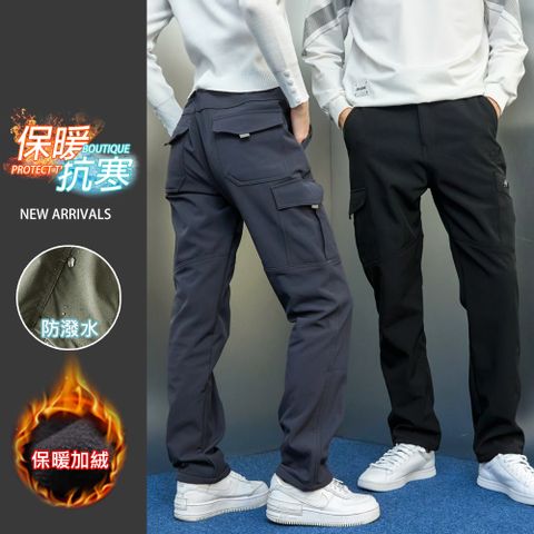 【KISSDIAMOND】G-Pro防風防水多口袋加絨衝鋒工裝褲(雪褲/保暖褲/女長褲/KDFP-105)