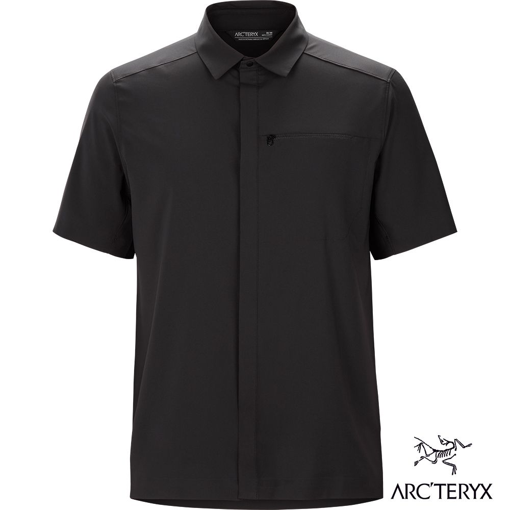 Arcteryx 始祖鳥男Skyline 抗UV 短襯衫黑- PChome 24h購物