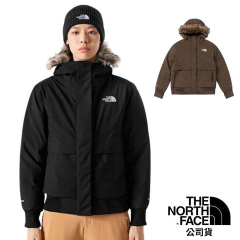 The North Face 北面 女 DRYVENT 保暖防風防水透氣連帽羽絨外套(亞洲版型).大衣.夾克.雪衣/600蓬鬆度鵝絨填充/83SV