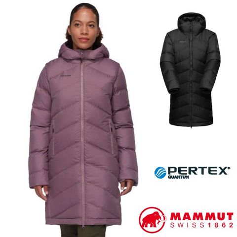 MAMMUT 長毛象 女 Fedoz IN Hooded Parka 防風防潑連帽保暖長版羽絨外套.長風衣.大衣/700 cuin羽絨/1013-02091