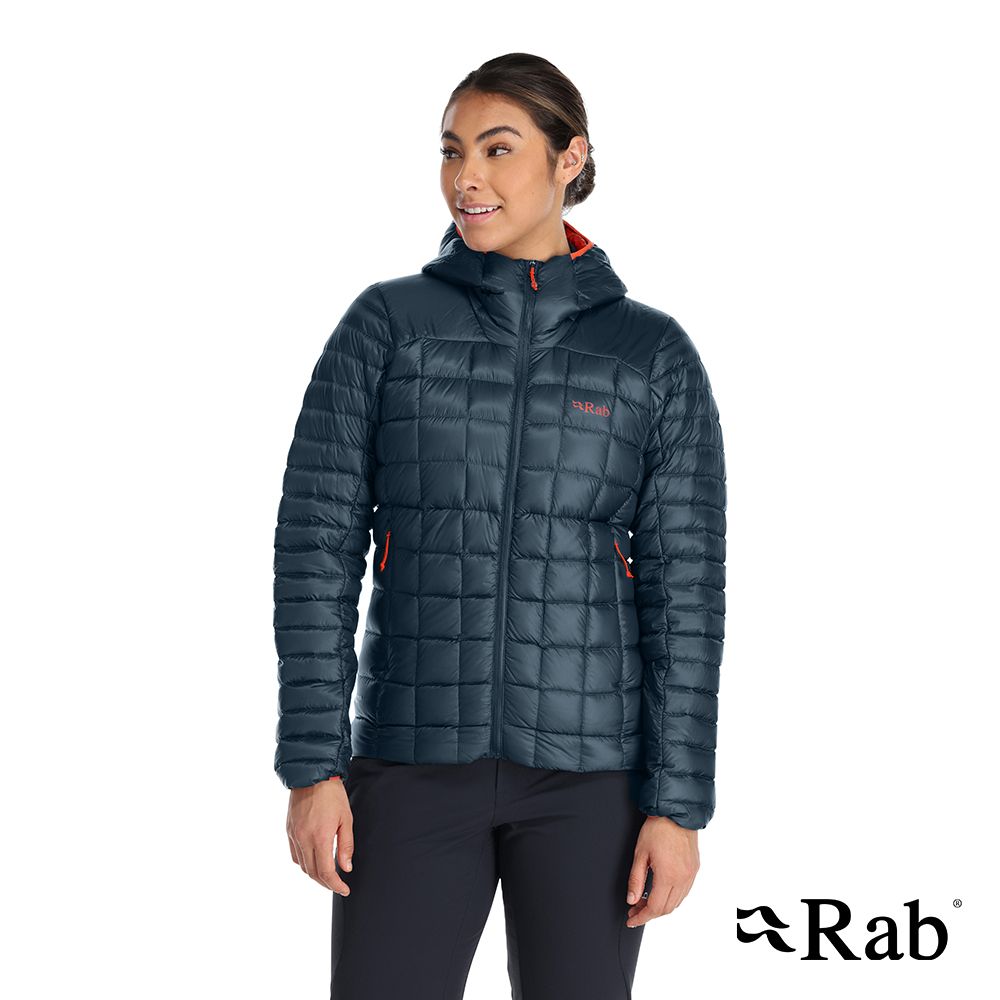 RAB Mythic Alpine Light Jacket Wmns 神話輕量保暖羽絨連帽外套 女款 獵戶藍 #QDB48