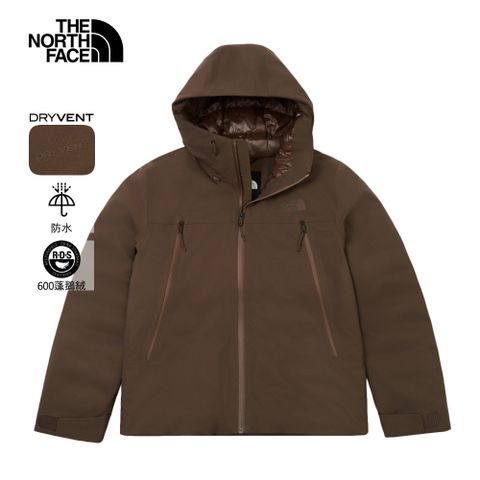 The North Face北面女款棕色DWR防潑水羽絨外套｜8FJY1OI