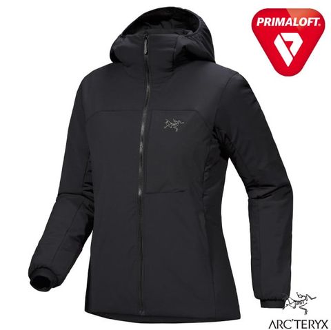 Arcteryx 始祖鳥 女 Proton Hoody 保暖化纖連帽軟殼外套.大衣.夾克/PrimaLoft合成棉羽/X000009095 黑