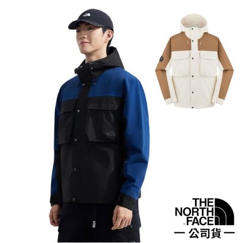 The North Face 北面 男女 YOTS M66 RIPSTOP RAIN JACKET 防水透濕連帽外套.夾克.風衣.風雨衣/8CAW