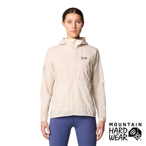 【Mountain Hardwear】Kor AirShell™ Hoody W 空氣感超輕防風連帽外套 滑石粉 女款 #2123801