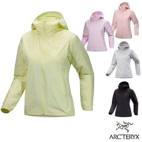 【ARCTERYX 始祖鳥】女 Gamma Lightweight 超輕4D彈性薄軟殼耐磨連帽防風外套/X000007779
