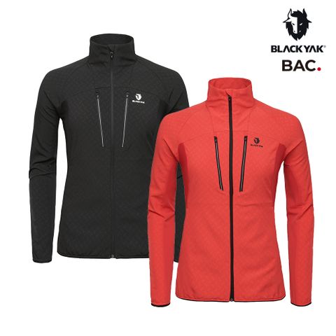 【BLACKYAK】女 彈性提花防風外套(兩色)-超輕量 彈性佳 運動外套 |BYEB1WJ001