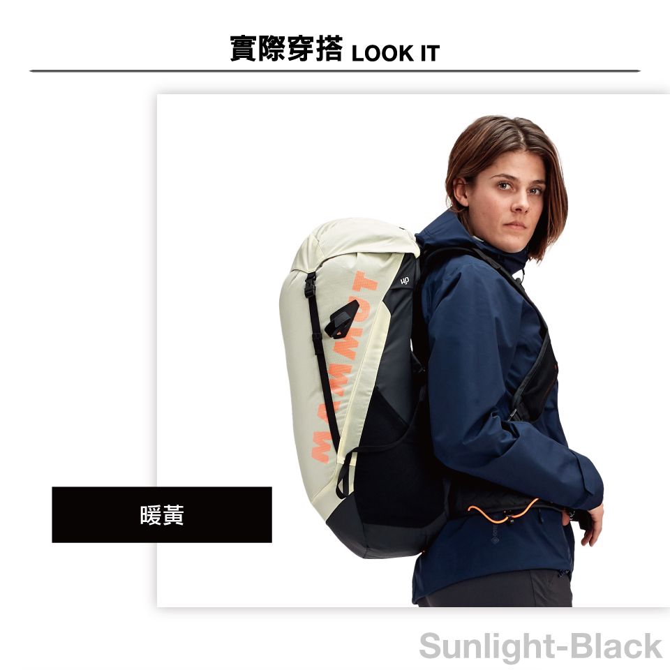 暖黃實際穿搭 LOOK ITSunlight-Black
