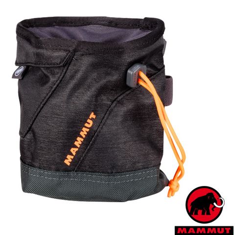 【MAMMUT 長毛象】Ophir Chalk Bag 超輕大開口耐磨攀岩粉袋(進階型)/2290-00751-0001 黑