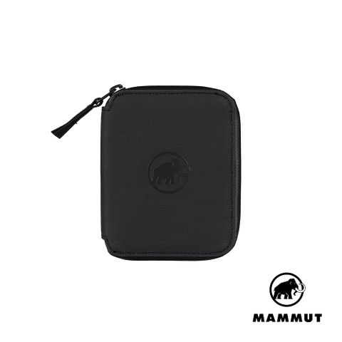 【Mammut 長毛象】Seon Zip Wallet 休閒拉鍊短夾 黑色 #2810-00081