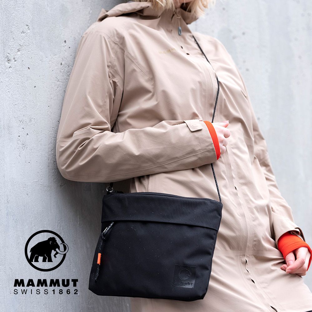 MAMMUT 長毛象 Xeron Sacoche 2L 經典日常側背包 黑色 #2810-00180