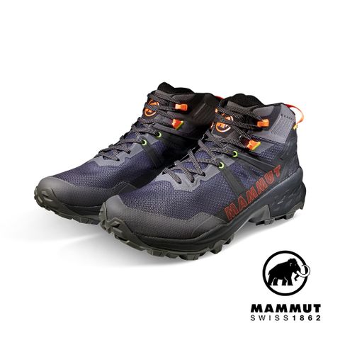 MAMMUT 長毛象 Sertig II Mid GTX Men 中筒健行鞋 男款 深鈦金灰 #3030-04830