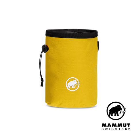 MAMMUT 長毛象 Gym Basic Chalk Bag 多用途經典攀岩粉袋/側背包 醇厚黃 #2050-00320