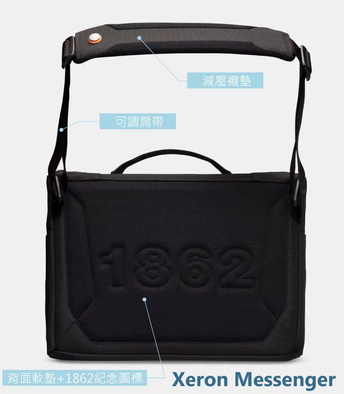 可調減壓襯墊1862背面軟墊+1862紀念圖標Xeron Messenger