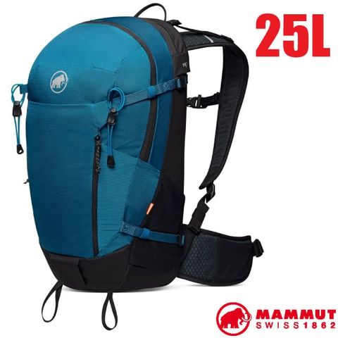 MAMMUT 長毛象 Lithium 25 男輕量登山健行攀登背包25L(U-frame框架.附防雨罩) _ 2530-03452-50430 藍寶石