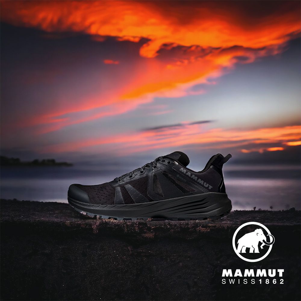 MAMMUT 長毛象 Gore-Tex 低筒輕量野跑鞋