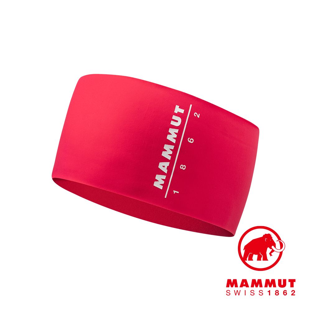 MAMMUT 長毛象 Aenergy Headband 輕量彈性快乾頭帶 日落紅 #1191-00481