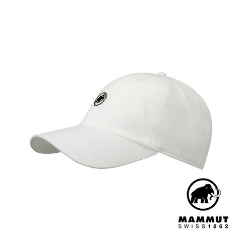 MAMMUT 長毛象 Baseball Cap  經典棒球帽 白色PRT1 #1191-00051