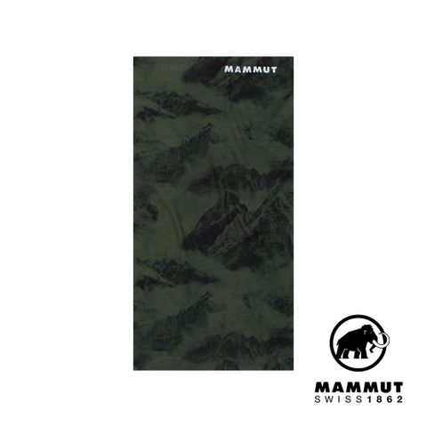 MAMMUT 長毛象 Peaks Neck Gaiter 防曬快乾頭巾 綠鬣蜥 #1191-01380