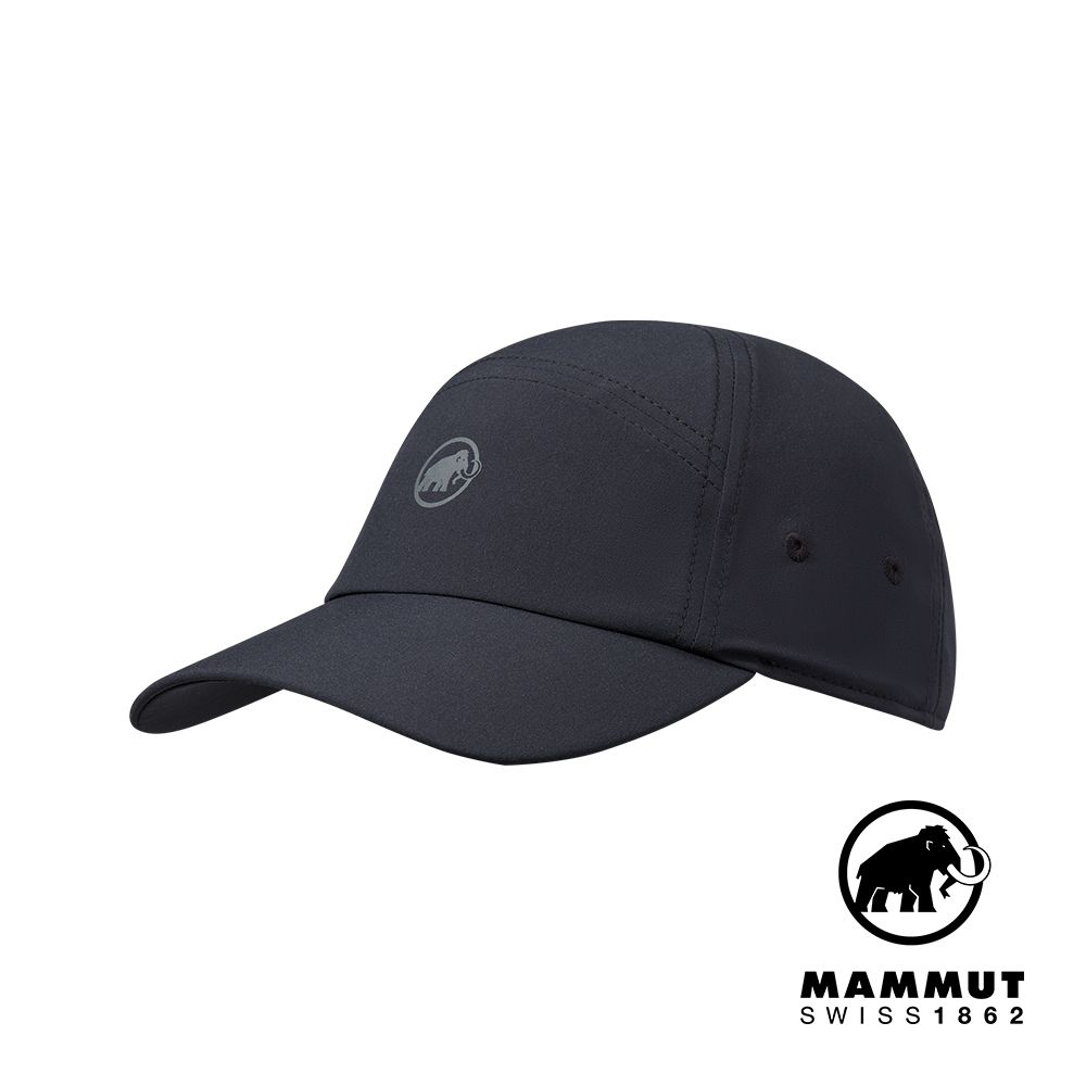 MAMMUT 長毛象 Sun Peak Cap 機能防曬棒球帽 黑色 #1191-01670