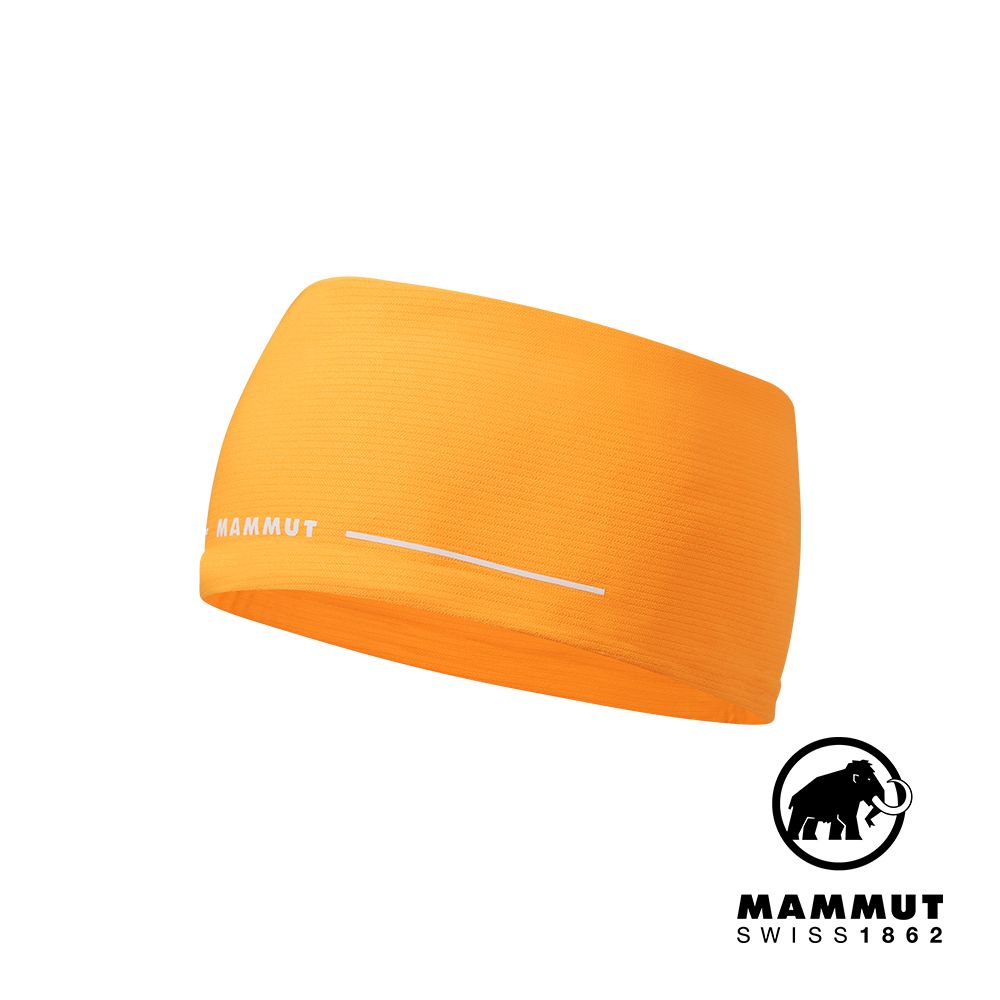 MAMMUT 長毛象 Aenergy Light Headband 機能輕量快乾頭帶 柑桔橘 #1191-01640