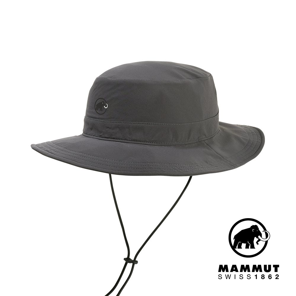 MAMMUT 長毛象 Runbold Hat 休閒輕量透氣漁夫帽 幻影黑 #1191-04613