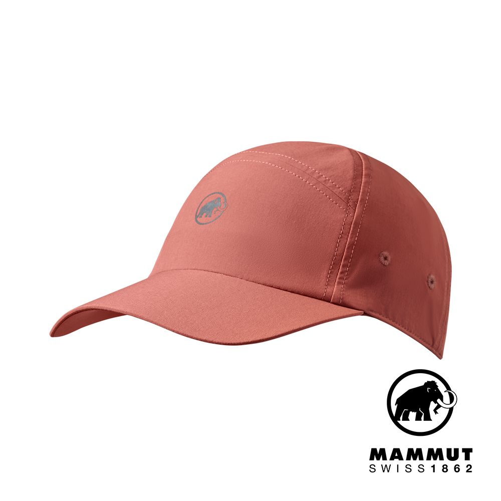 MAMMUT 長毛象 Sun Peak Cap 機能防曬棒球帽 磚紅 #1191-01670