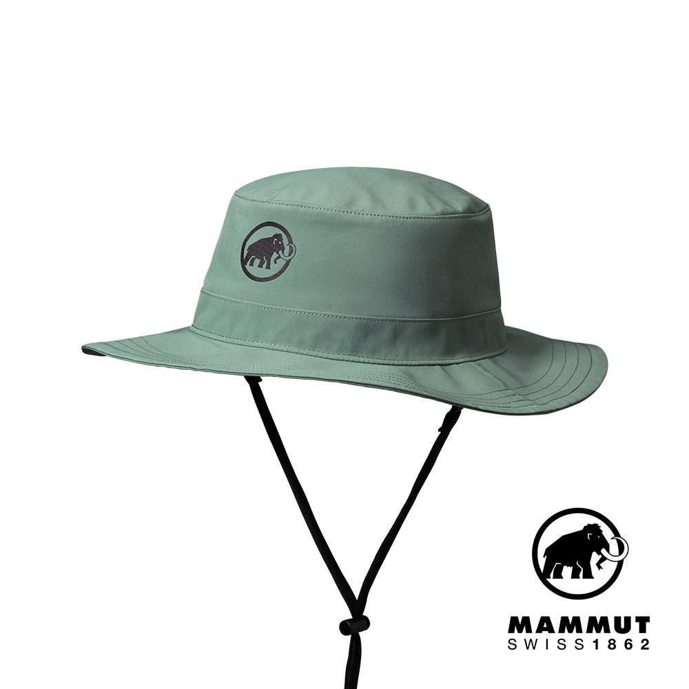 MAMMUT 長毛象 Runbold Hat 休閒輕量透氣漁夫帽 深玉石綠 #1191-04613