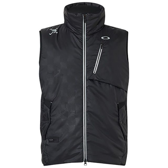 OAKLEY】奧克利SKULL MOIRE GRID INSULATION VEST 日本限定版高爾夫球