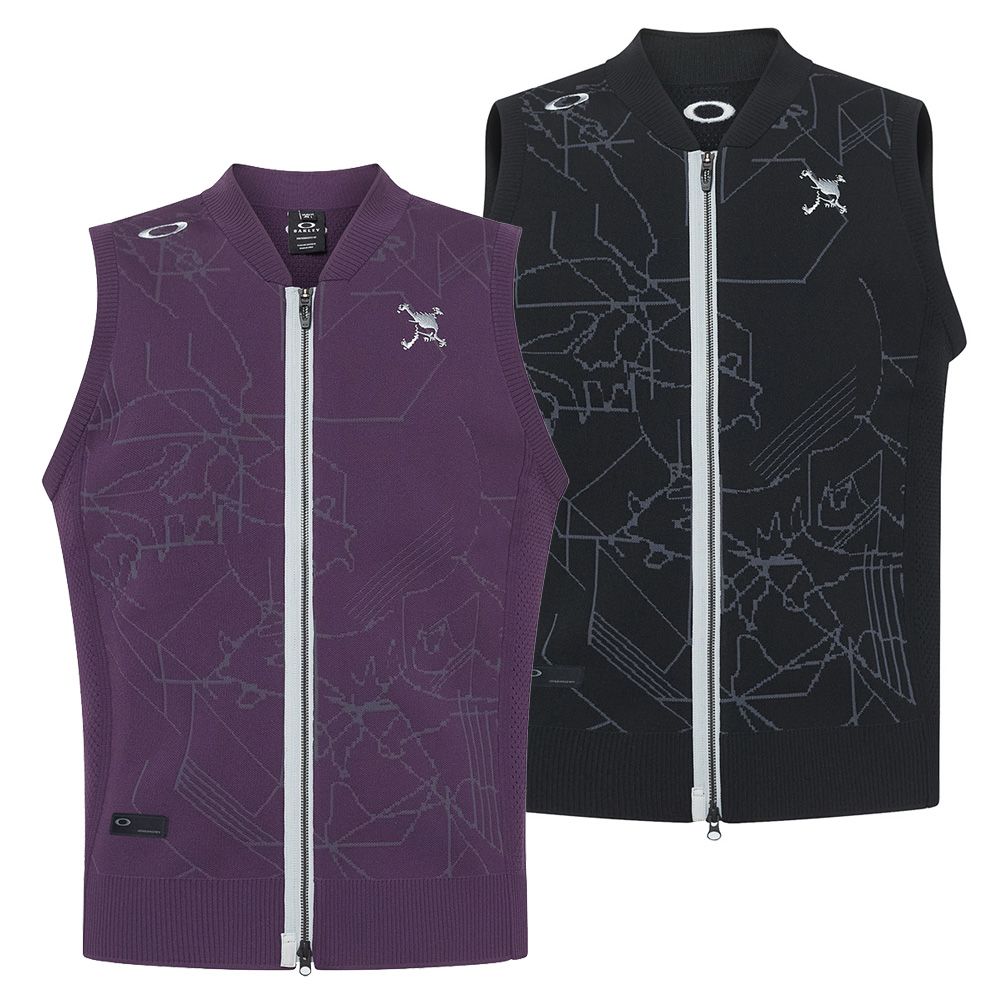 OAKLEY】奧克利SKULL VECTOR SWEATER VEST 日本限定版高球針織背心