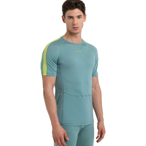 【紐西蘭Icebreaker】男 ZoneKnit™ Cool-Lite™ 網眼透氣圓領短袖上衣-BF150