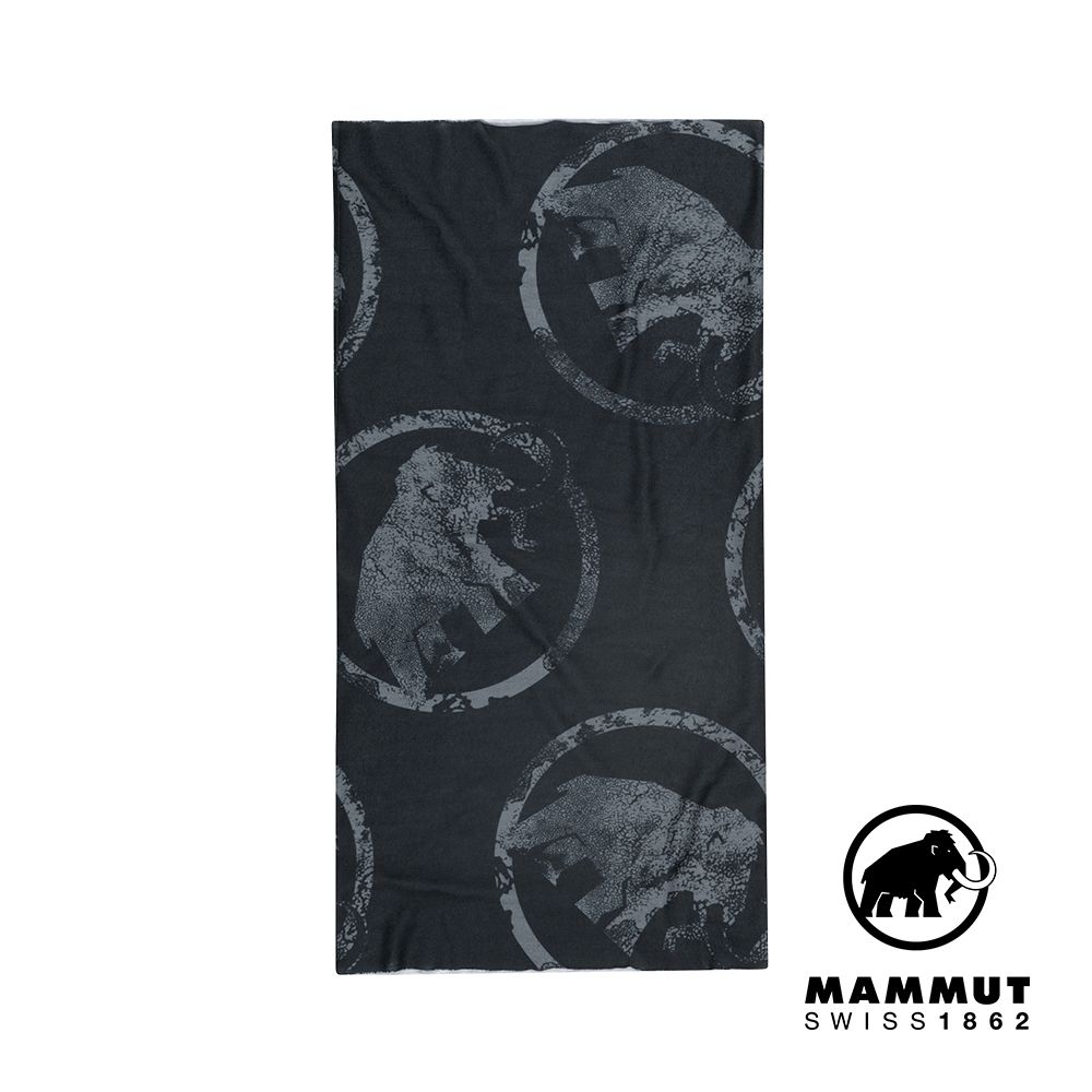 MAMMUT 長毛象  Neck Gaiter 防曬快乾頭巾 黑/幻影黑 #1191-05815