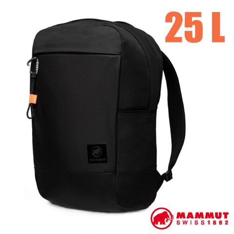 MAMMUT 長毛象 XERON 25 超輕量日用電腦背包 25L(僅610g)/單日輕健行.差旅.日用背包/2530-00430-0001 黑