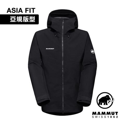 MAMMUT 長毛象 CraterIV HS Hooded JK AF GTX防風防水連帽外套 男 薩凡納褐/黑#1010-30760