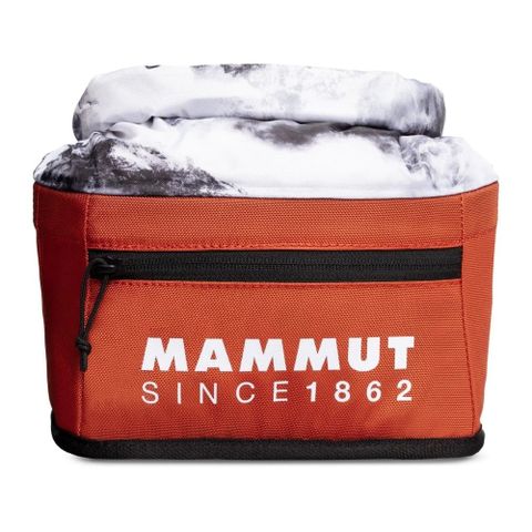【MAMMUT 長毛象】Boulder Chalk Bag 印花抱石粉袋/捲收式大開口/2050-00280-3543 椒橙