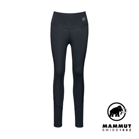 MAMMUT 長毛象 Massone Tights Women 彈性高腰緊身褲 黑色 女款 #1022-02040