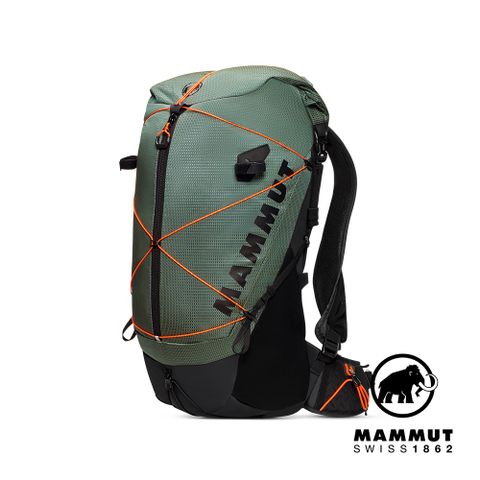 MAMMUT 長毛象 【 Ducan Spine 28-35 輕量健行後背包 深玉石綠/黑 #2530-00340