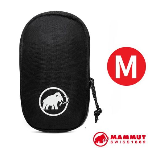 MAMMUT 長毛象 Lithium Add-on Shoulder Harness Pocket 背包肩帶小包 M號.手機零錢包.隨身包/2810-00161-0001 黑