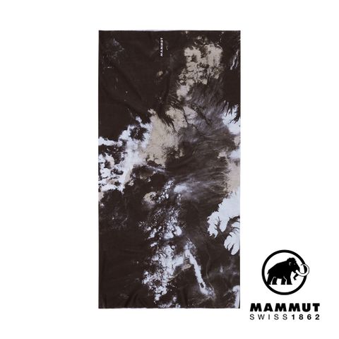 MAMMUT 長毛象 Neck Gaiter Sender 防曬快乾頭巾 黑/白 #1191-01382