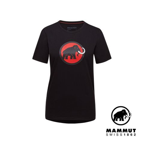 MAMMUT 長毛象 Core T-Shirt Women Classic 機能短袖T恤 女款 黑色 #1017-04071