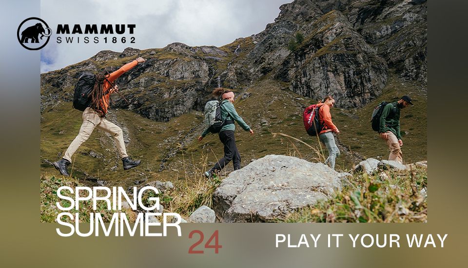 MAMMUTSWISS 1862SPRINGSUMMER24PLAY IT YOUR WAY