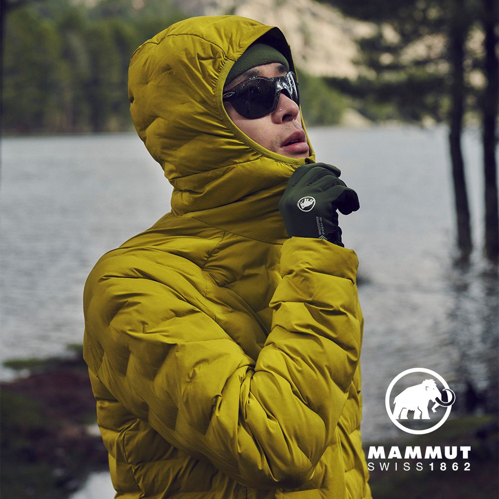 MAMMUT 長毛象 Sender IN Hooded Jacket Men 保暖連帽化纖外套 黑色 男款 #1013-03470