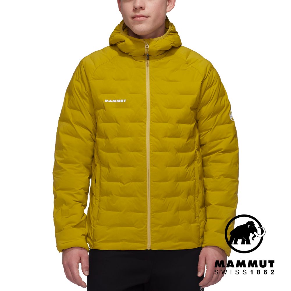 MAMMUT 長毛象 Sender IN Hooded Jacket Men 保暖連帽化纖外套 黑色 男款 #1013-03470