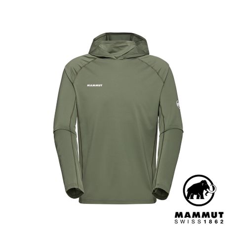 MAMMUT 長毛象 Selun FL Sun Hoody AF Men 機能套頭連帽上衣 深玉石綠 男款 #1016-01400