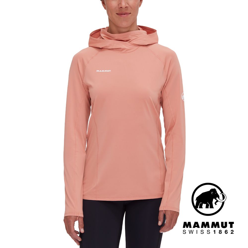 MAMMUT 長毛象 Selun FL Sun Hoody Women 機能套頭連帽上衣 石英粉 女款 #1016-01430