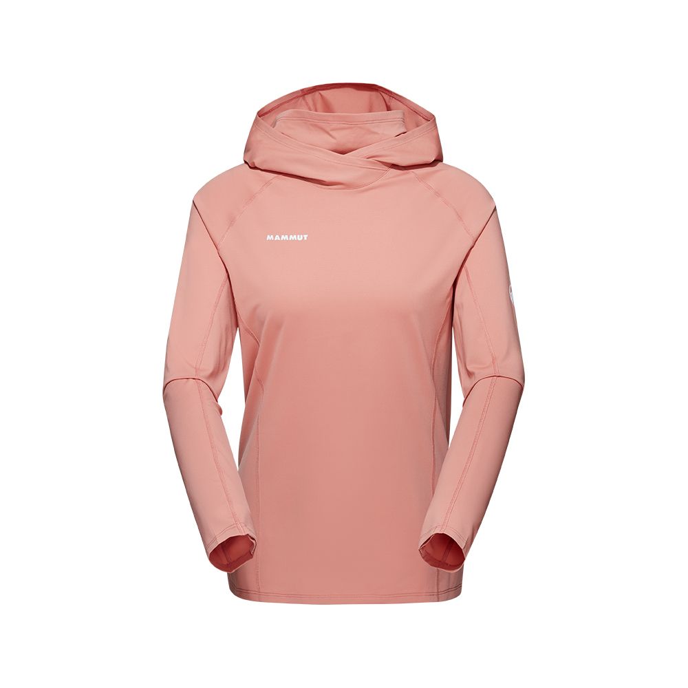 MAMMUT 長毛象 Selun FL Sun Hoody Women 機能套頭連帽上衣 石英粉 女款 #1016-01430